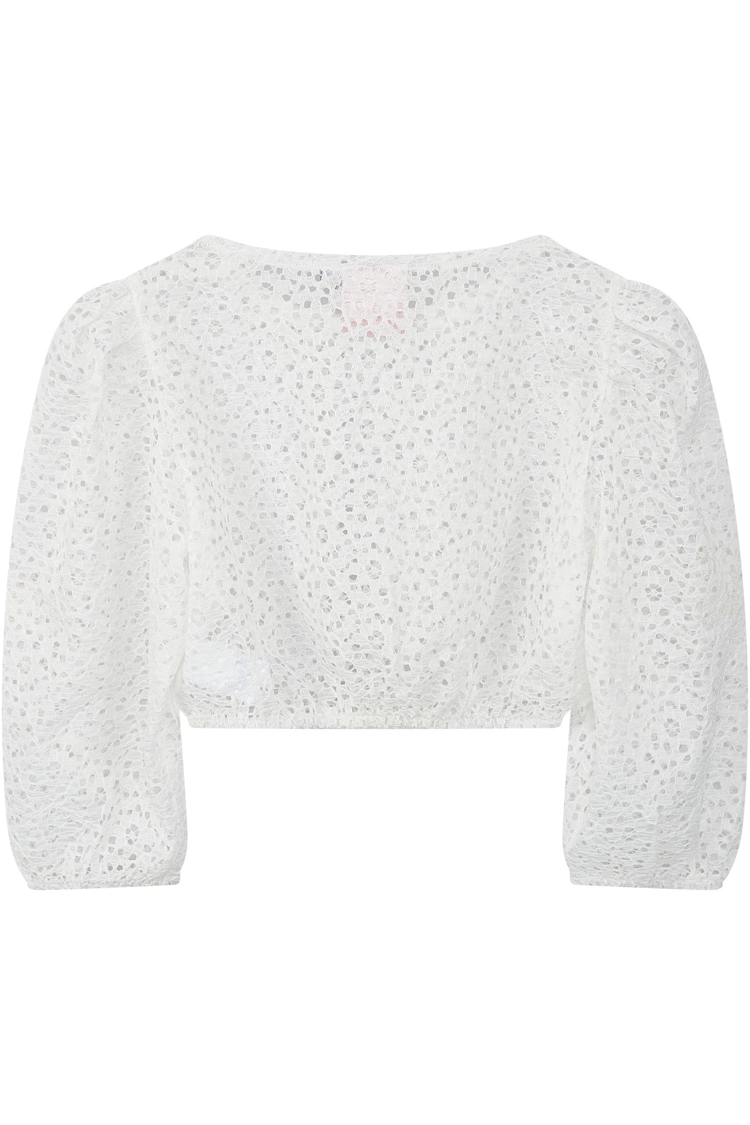 Spieth & Wensky Dirndlbluse Hirschau in Creme